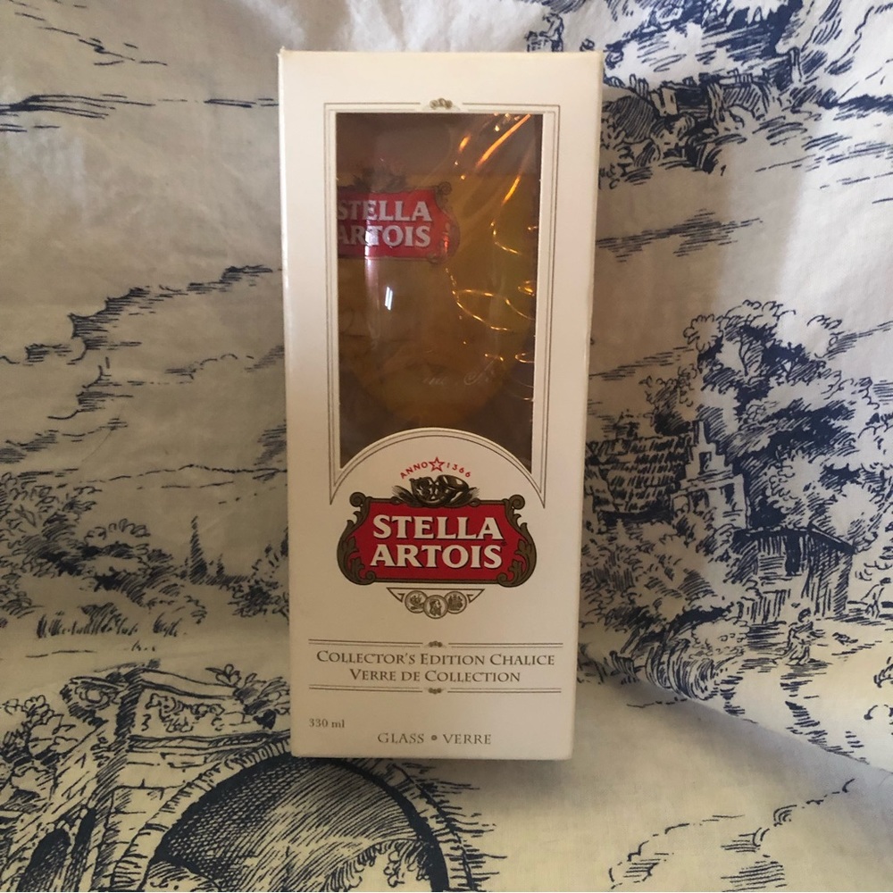 Stella Artois Collectors Edition Chalice Glass 650th Anniversary.